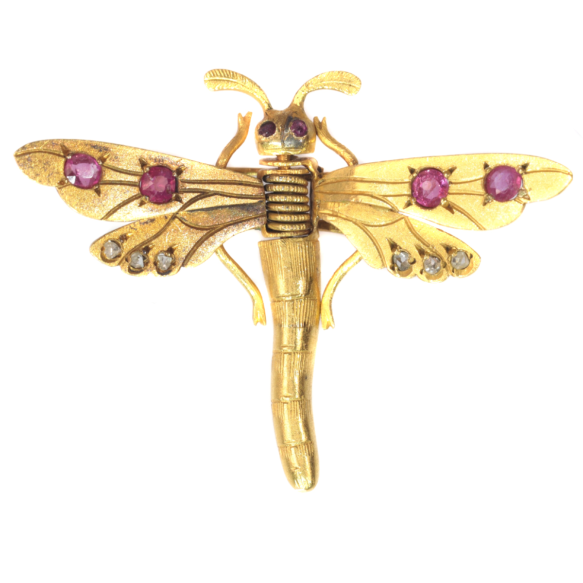 Vintage Chic: The Dragonfly Brooch or Hair Clip of Victorian Fashion